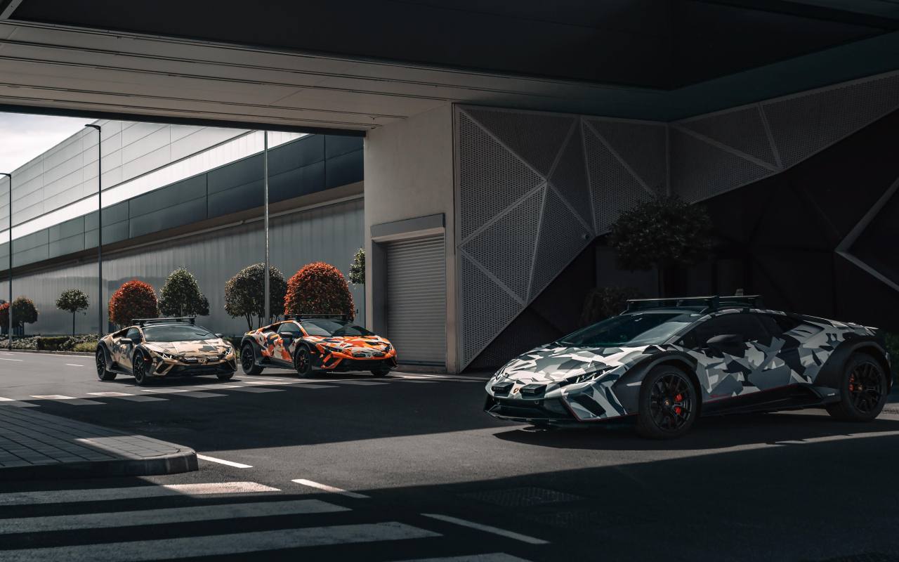 Спортивные автомобили Lamborghini Huracán Sterrato All-Terrain Ad Personam