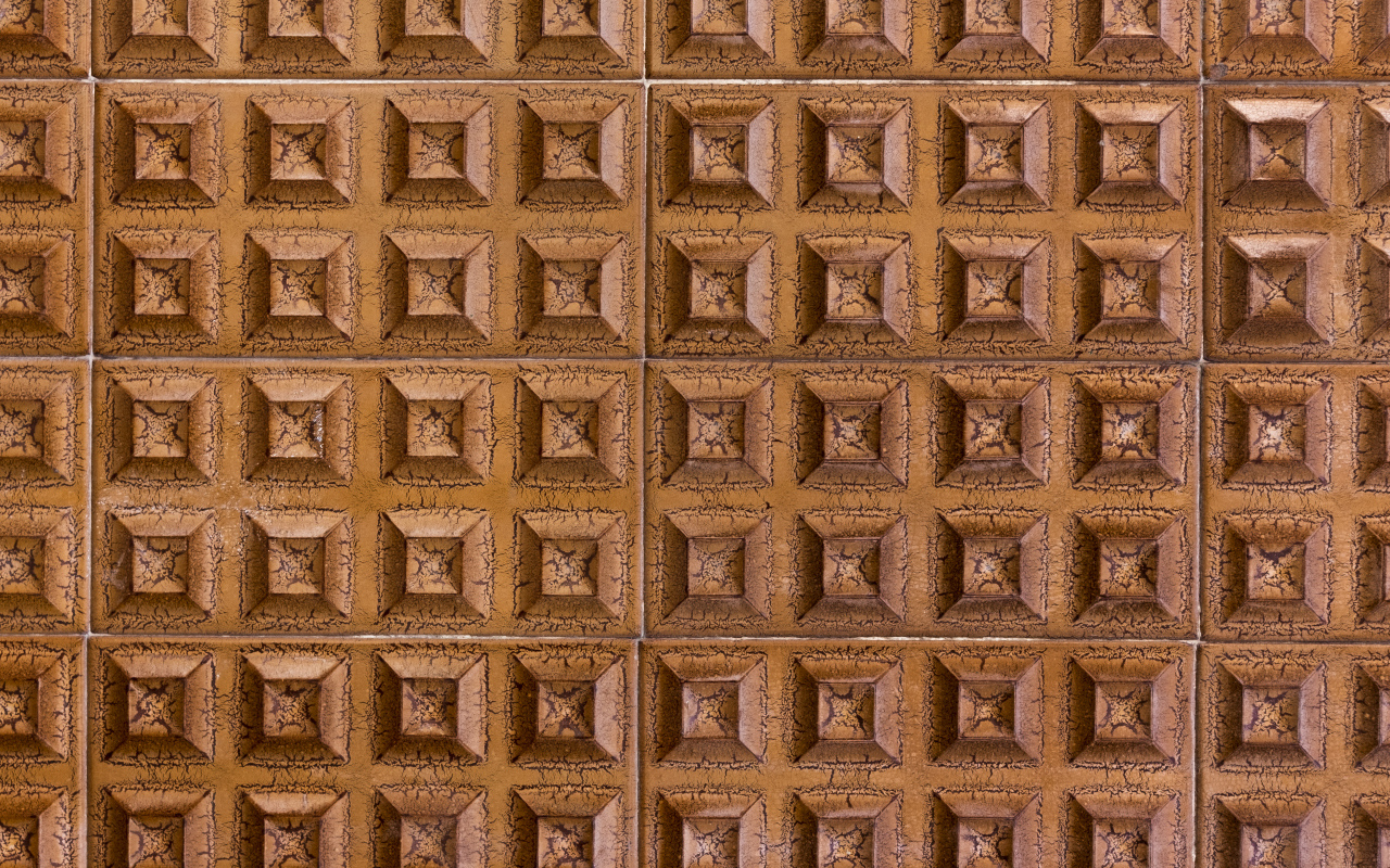 Коричневые винтажные плитки для фона