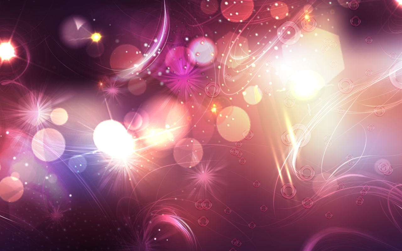 Необычный розовый фон с фигурами