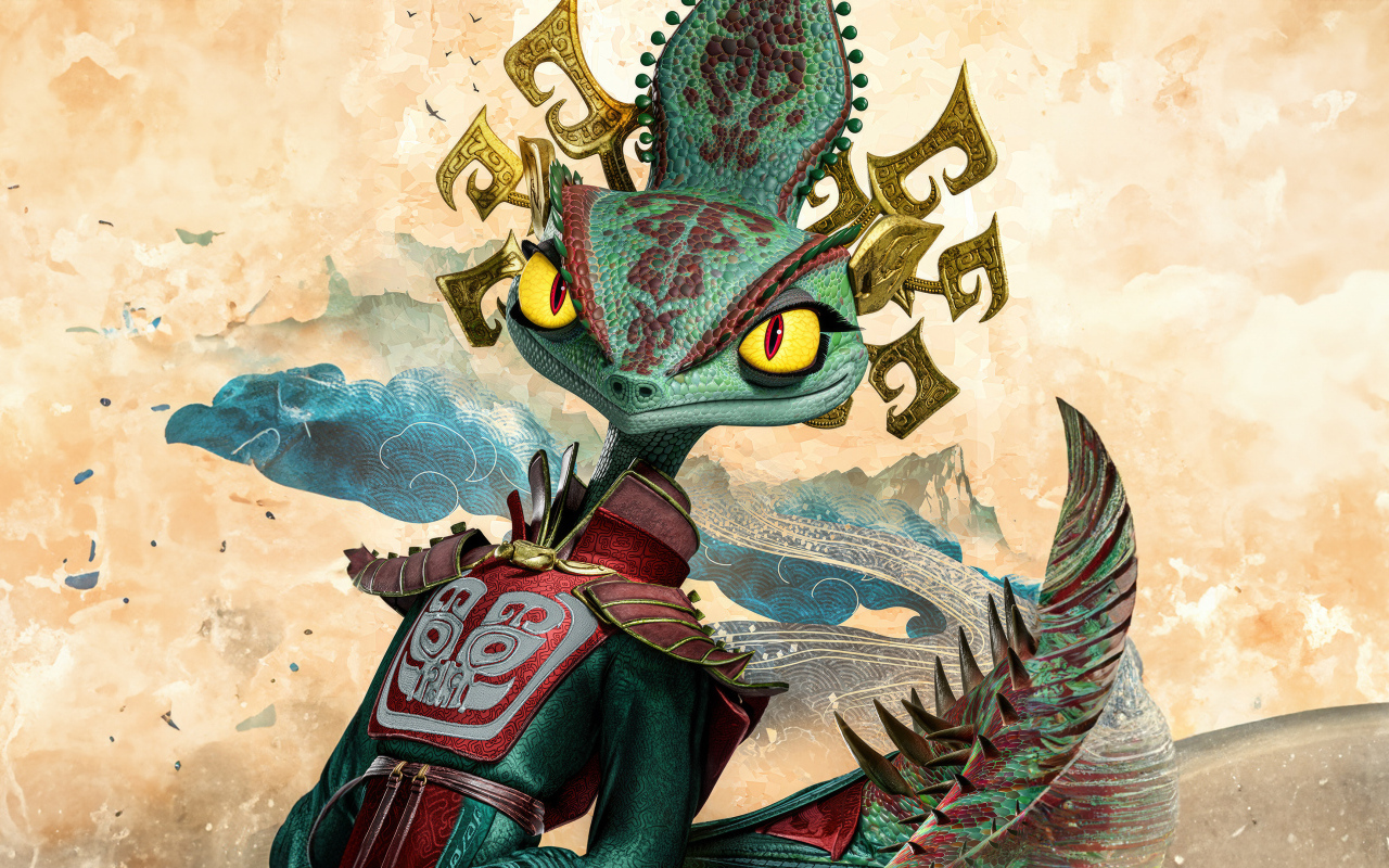 Хамелеонша персонаж нового мультфильма Кунг-фу панда 4