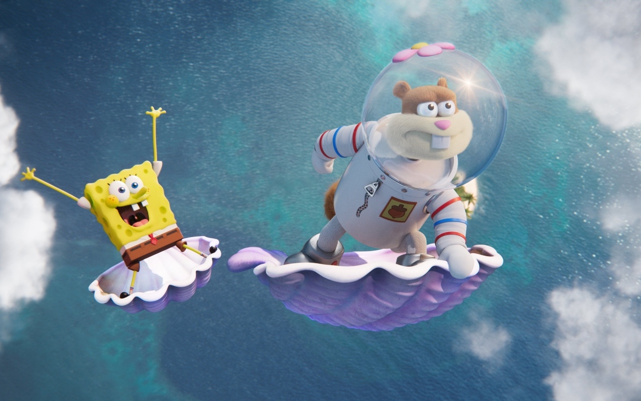Персонажи нового мультфильма Губка Боб 2024