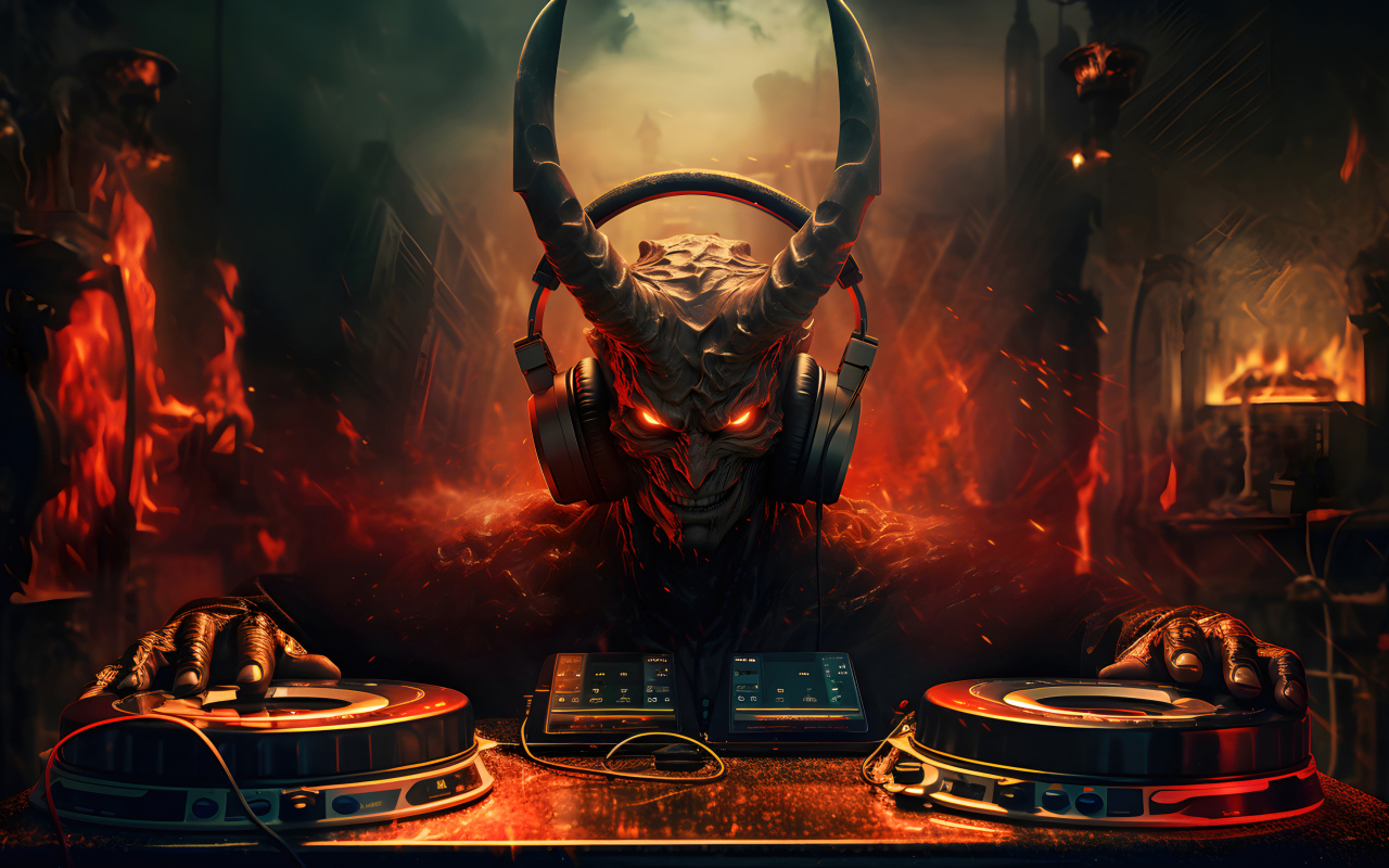 Демон за диджейским пультом