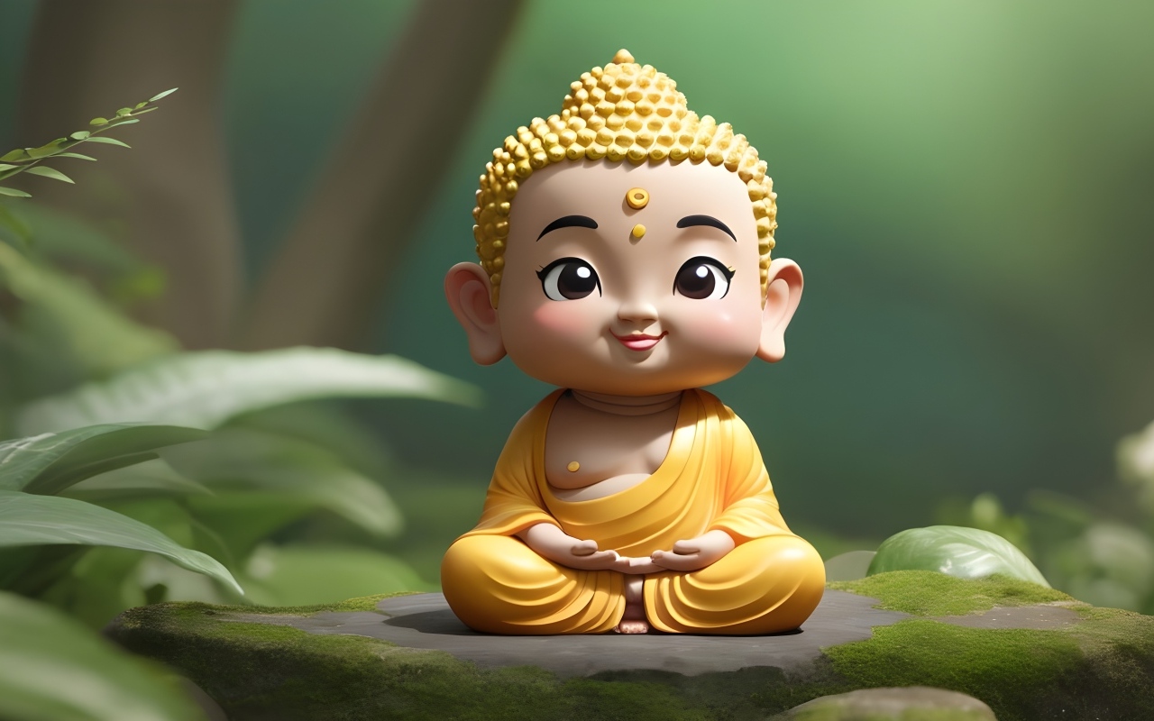 Статуэтка маленького Будды