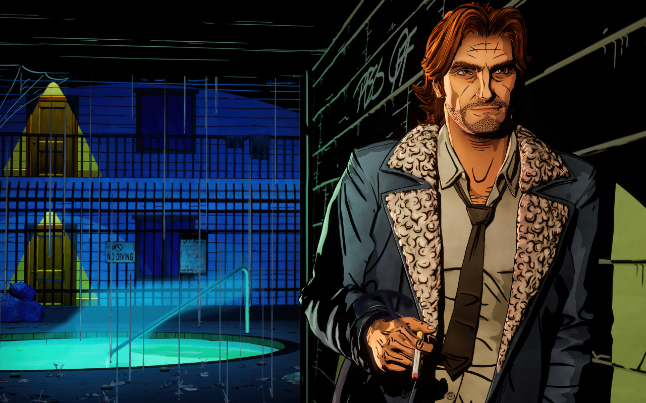 Персонаж компьютерной игры The Wolf Among Us 2