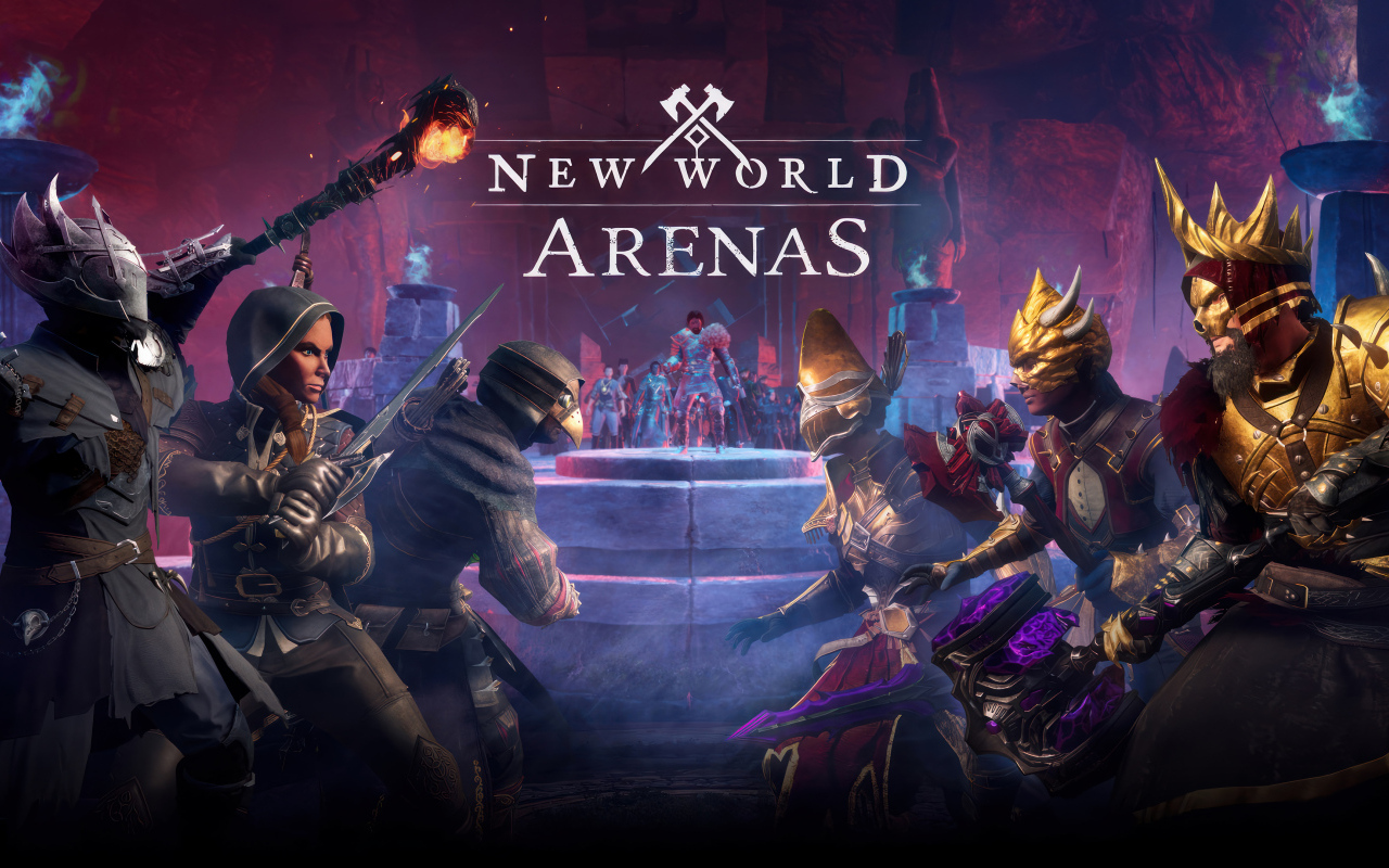 Постер компьютерной игры New World: Arenas