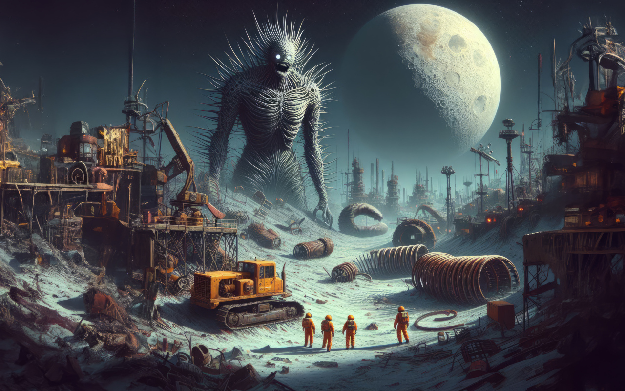 Кадр компьютерной игры Lethal Company