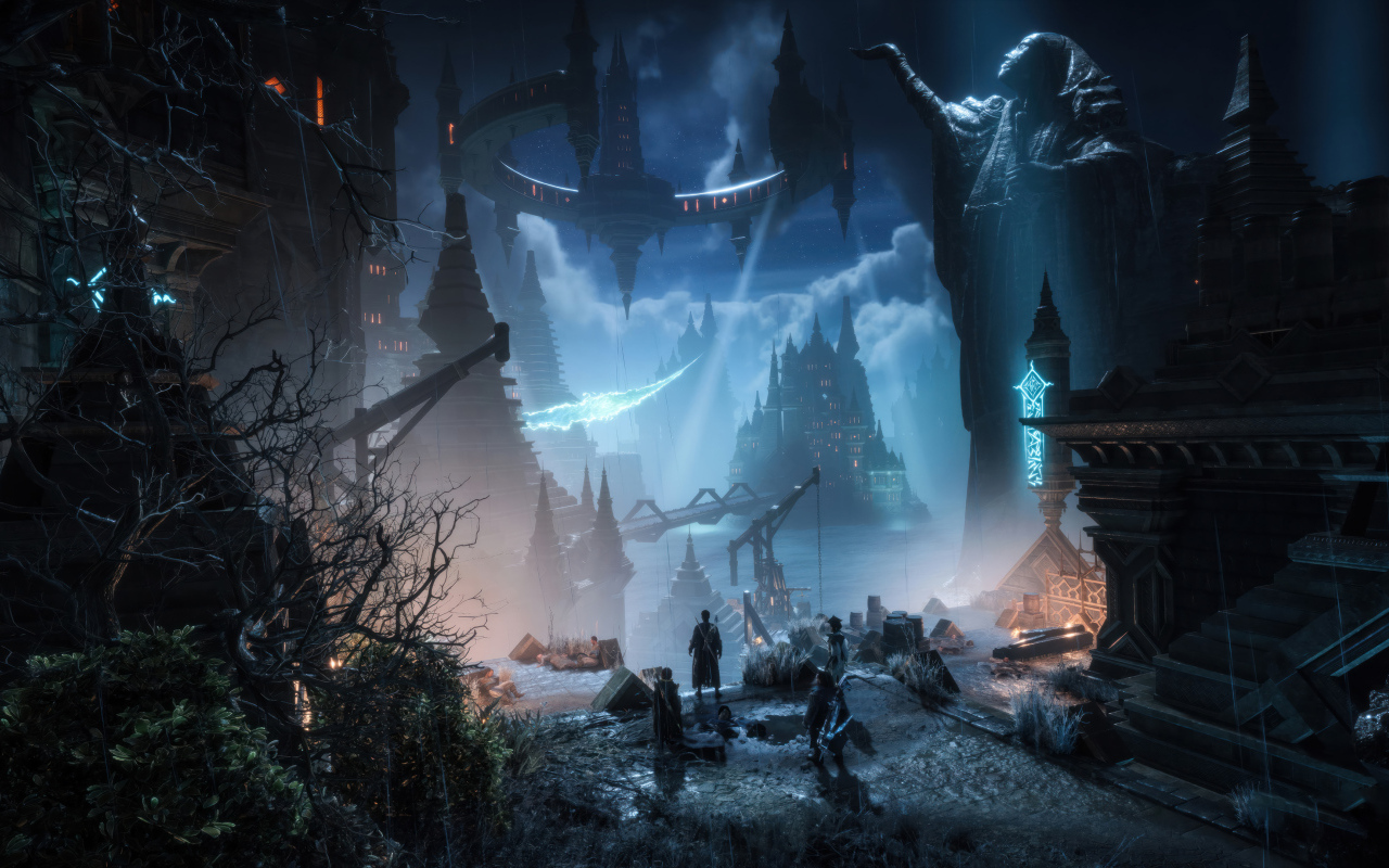 Виртуальный город в игре Dragon Age: The Veilguard, 2024