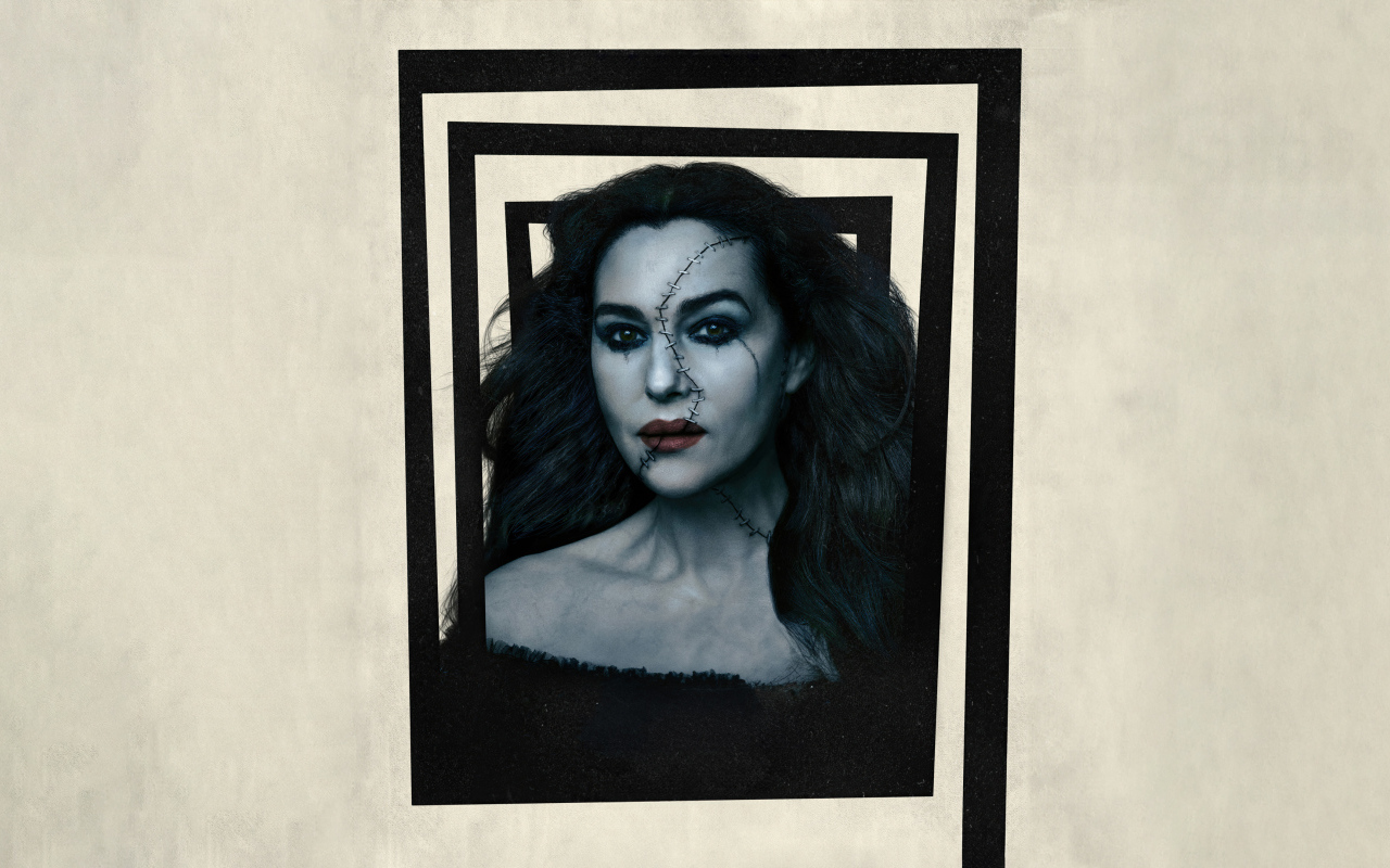 Актриса Моника Беллуччи в фильме Битлджус 2