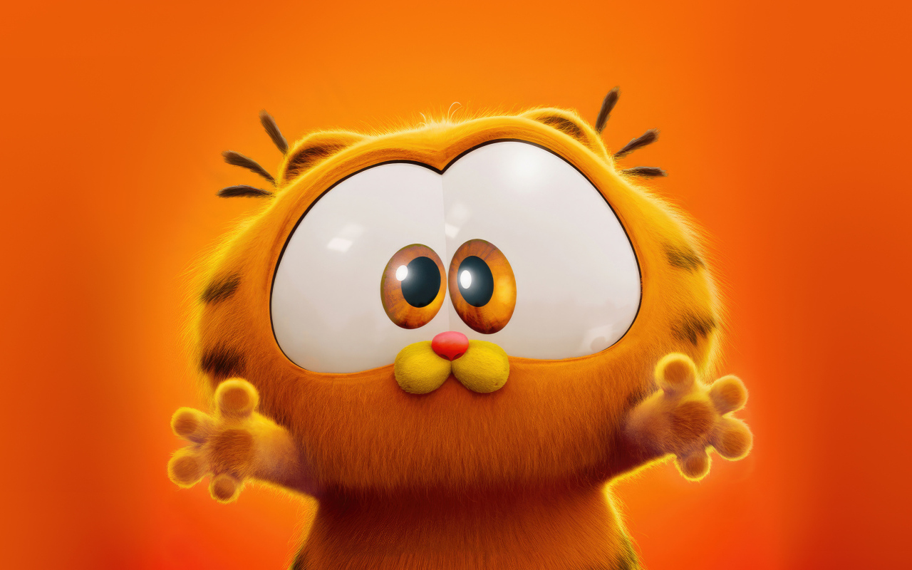 Маленький рыжий Гарфилд