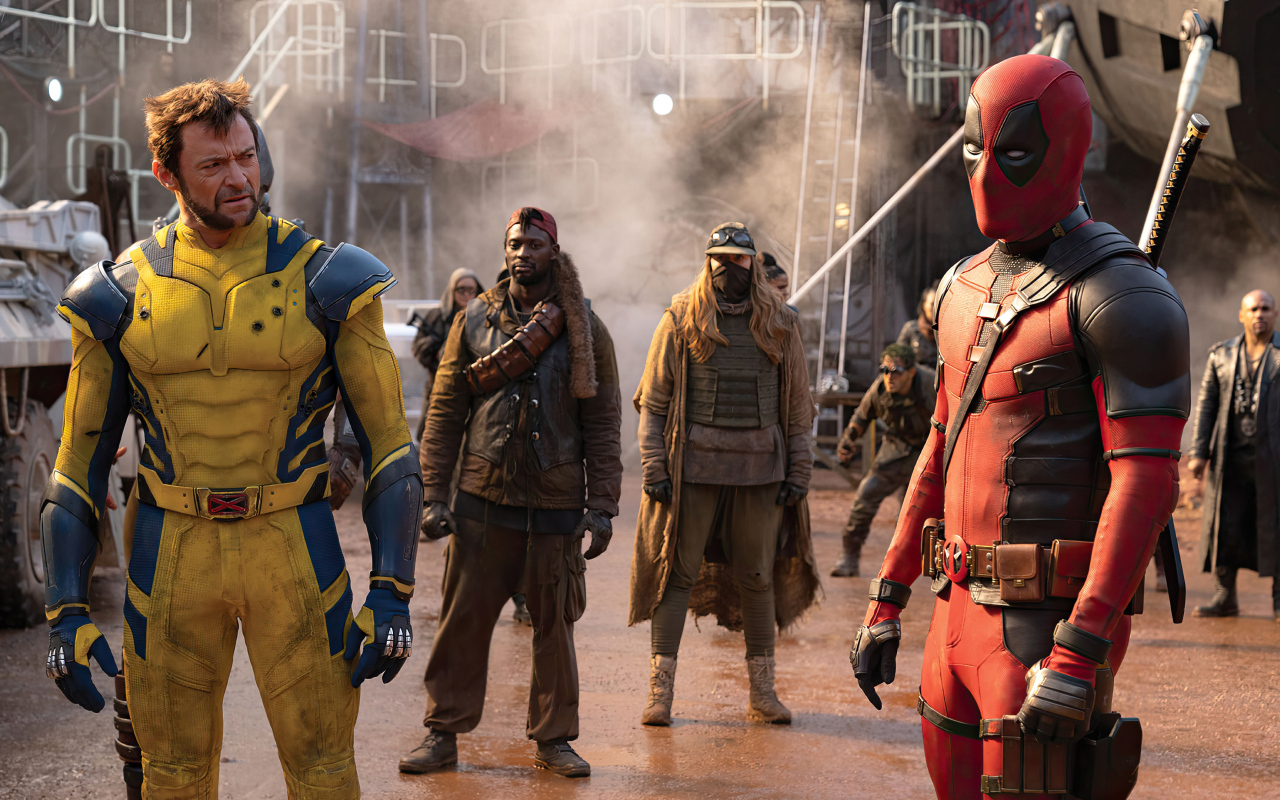 Кадр нового фильма Дэдпул и Росомаха, 2024