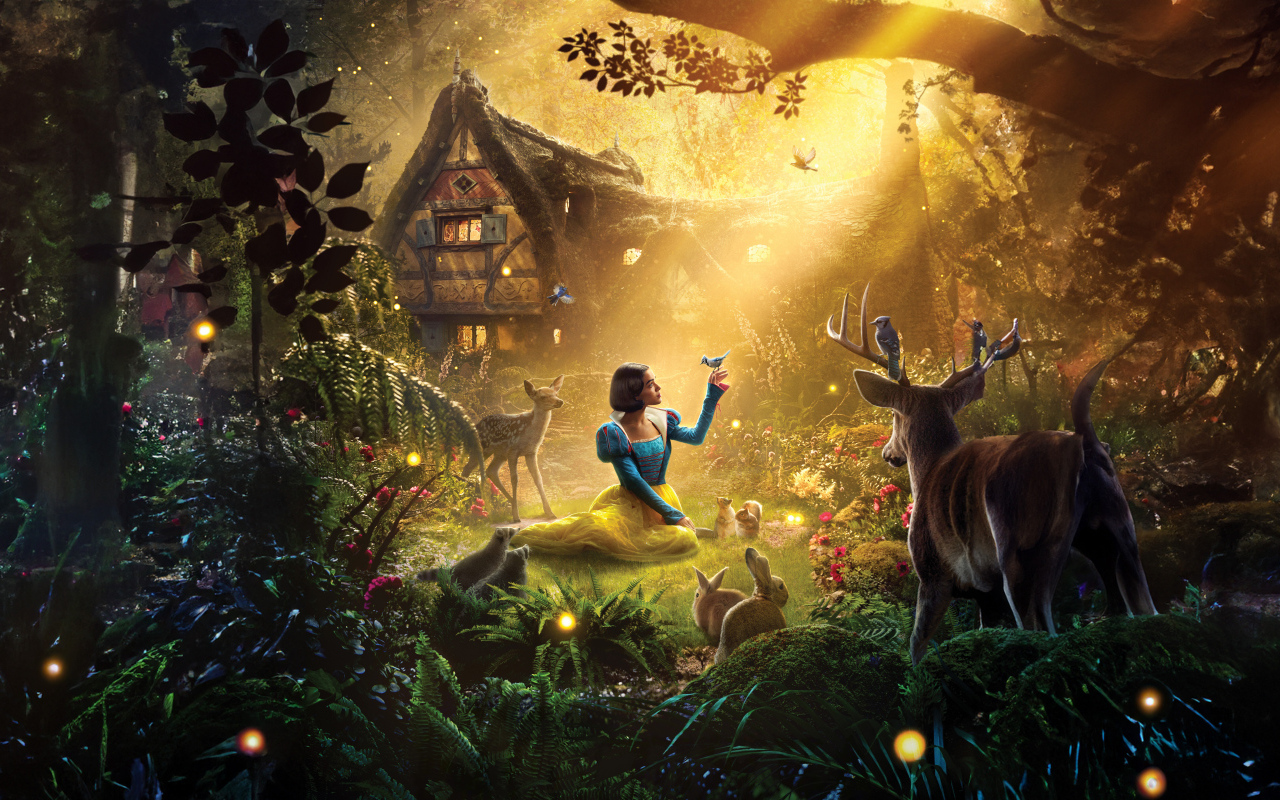 Кадр нового фильма Белоснежка, 2025