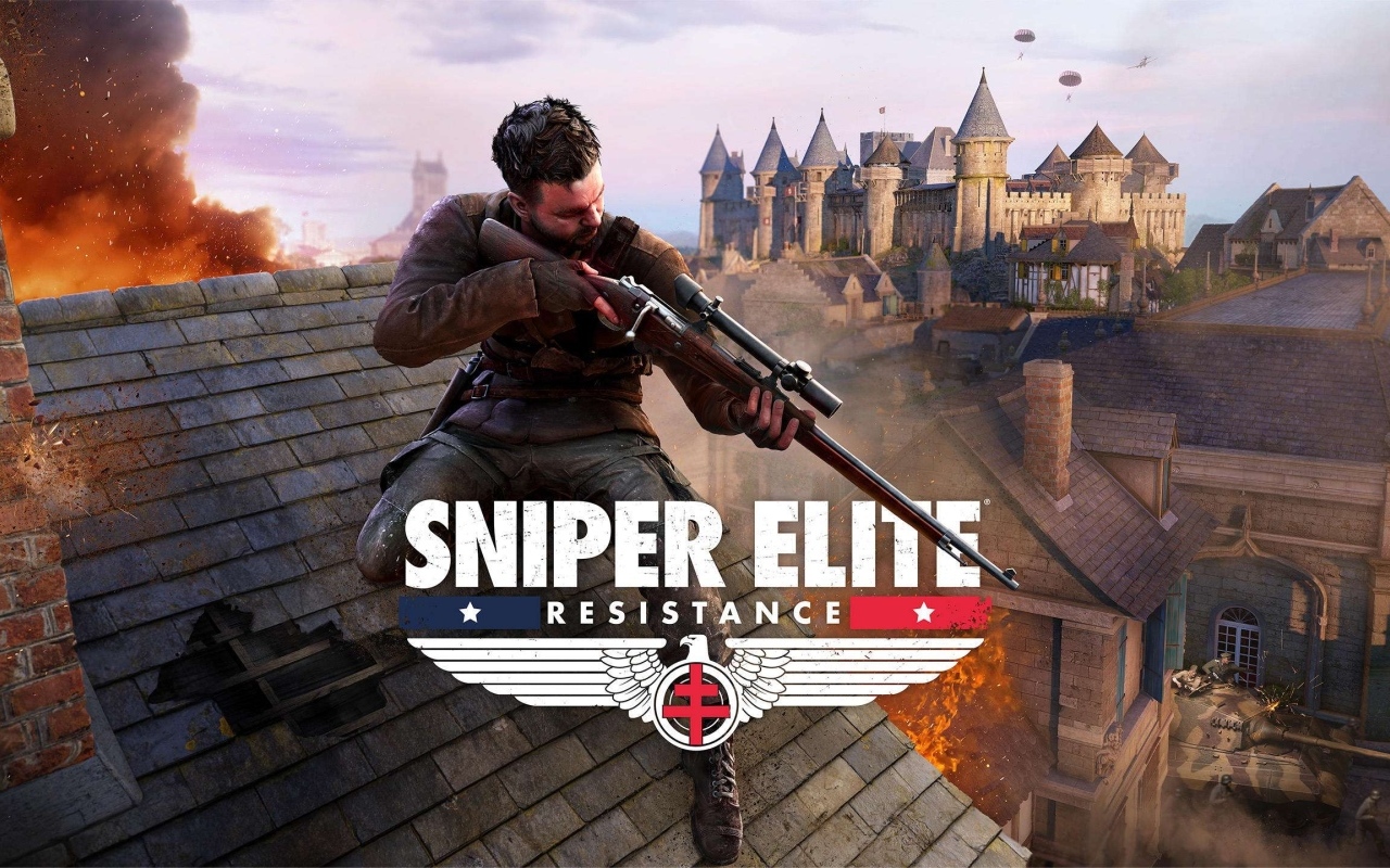Постер видео игры Sniper Elite: Resistance