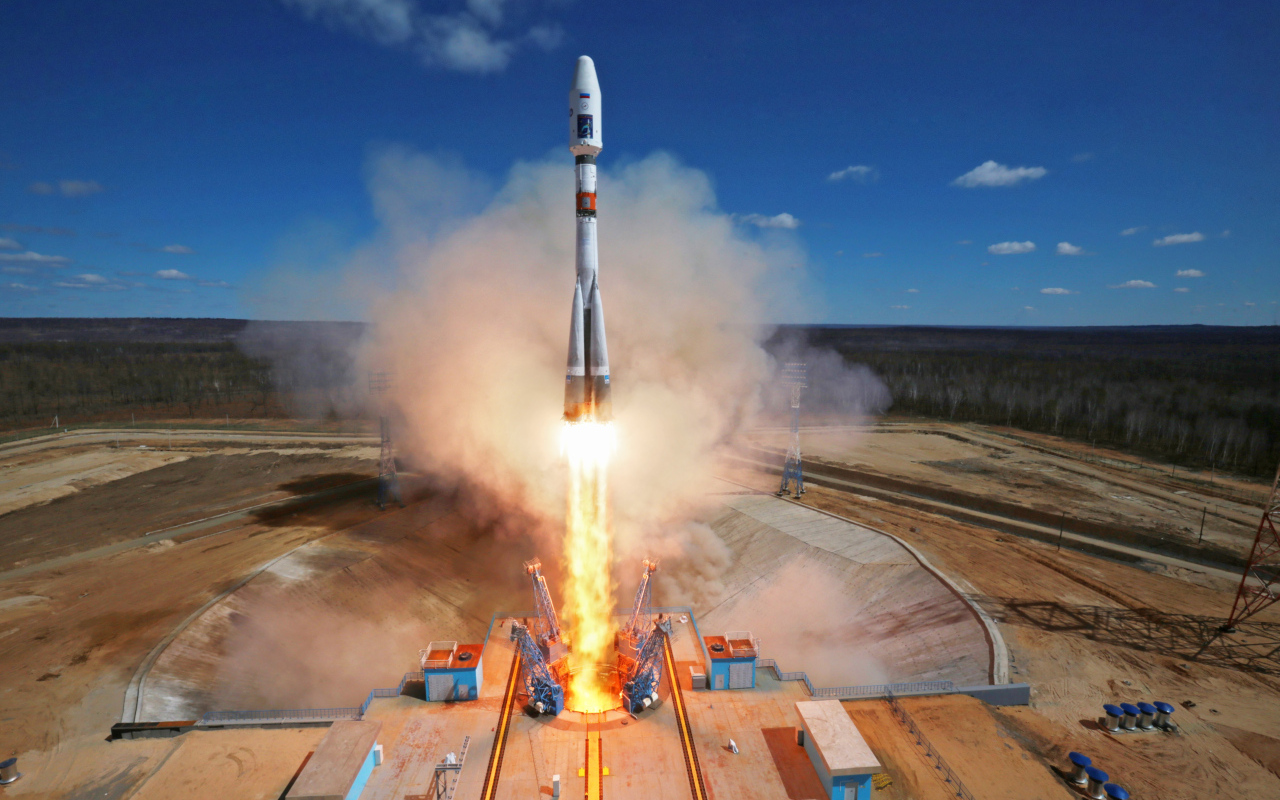 Запуск космического корабля, Россия