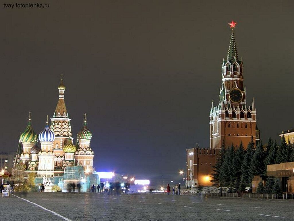Фото Москва Ночью В Хорошем Качестве