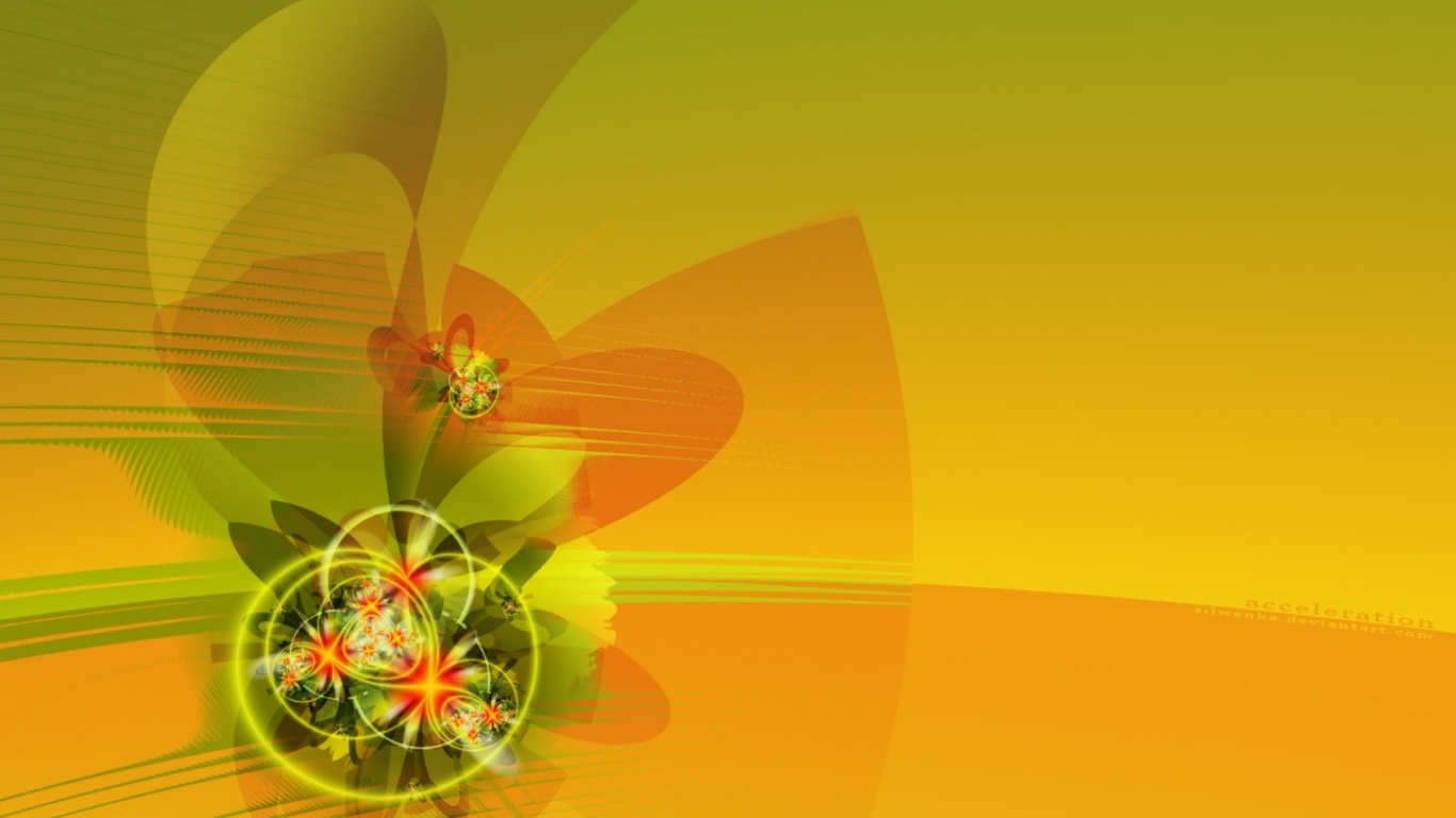 3D Цветы - обои для рабочего стола, картинки, фото