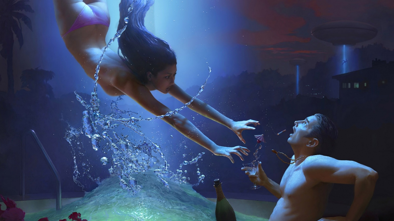 Встреча под водой