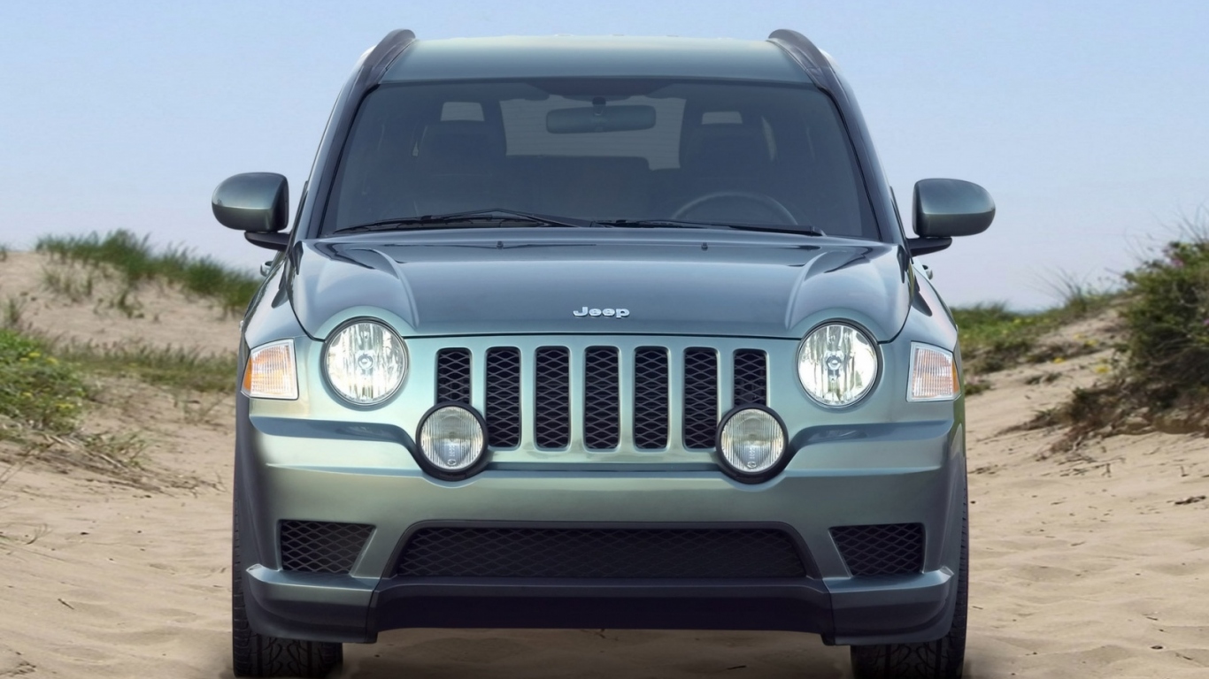 Jeep на дюнах