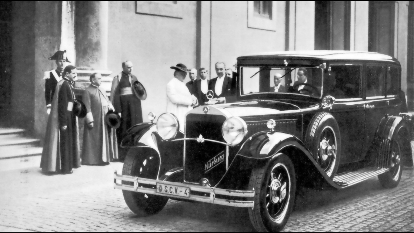 Классический Mercedes 1930 года