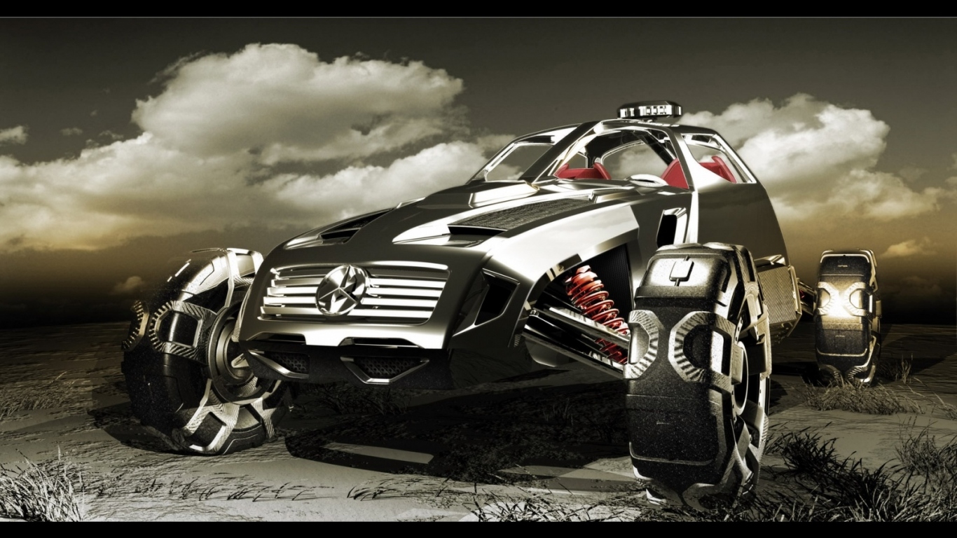 Mercedes Mojave автомобиль будущего