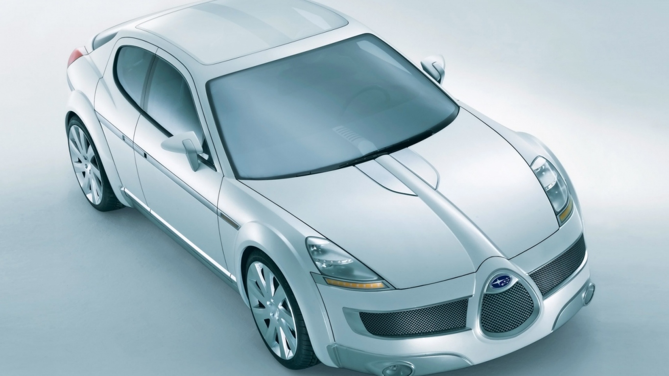 Белый Субару