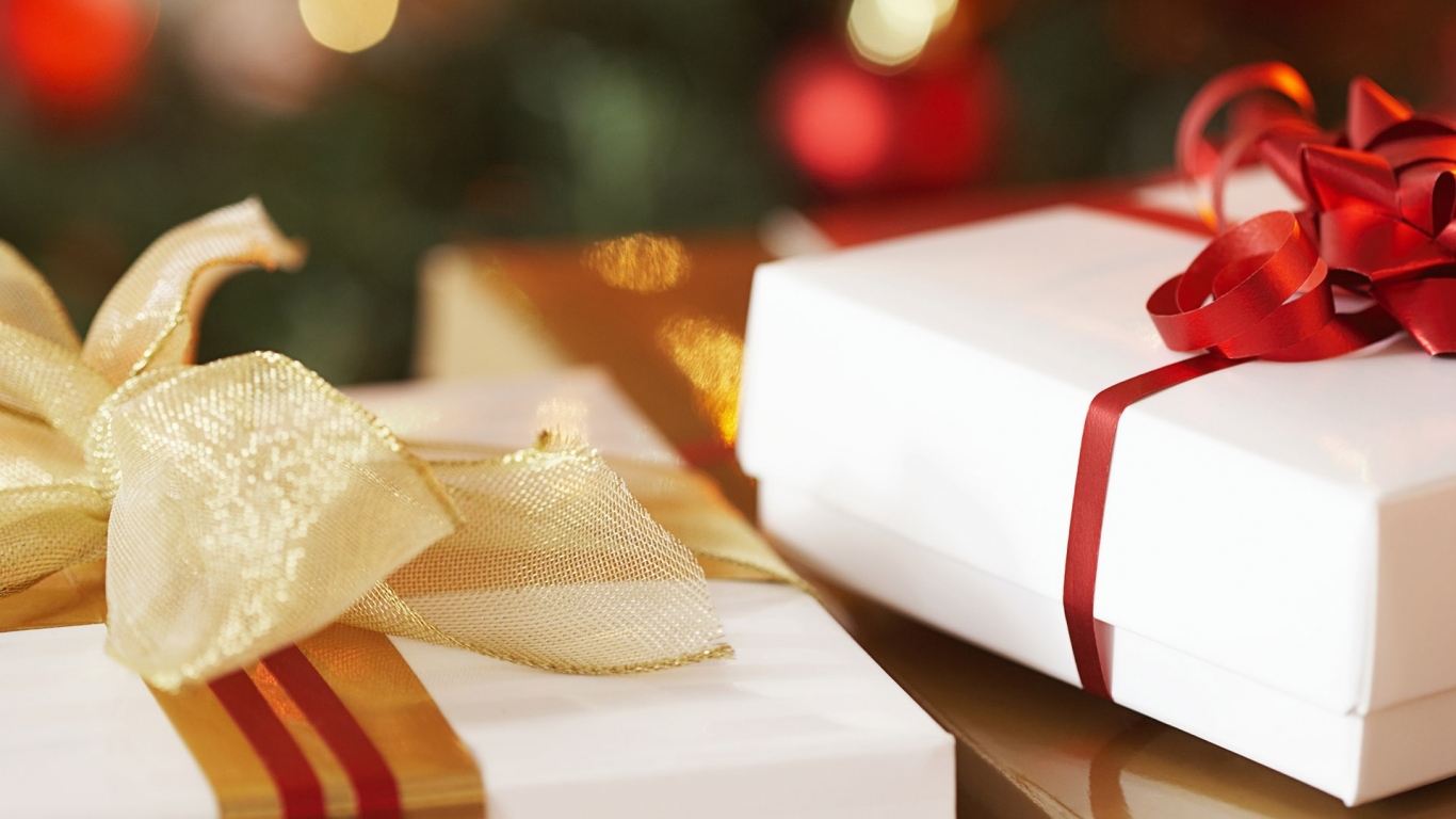 Красивые рождественские подарки