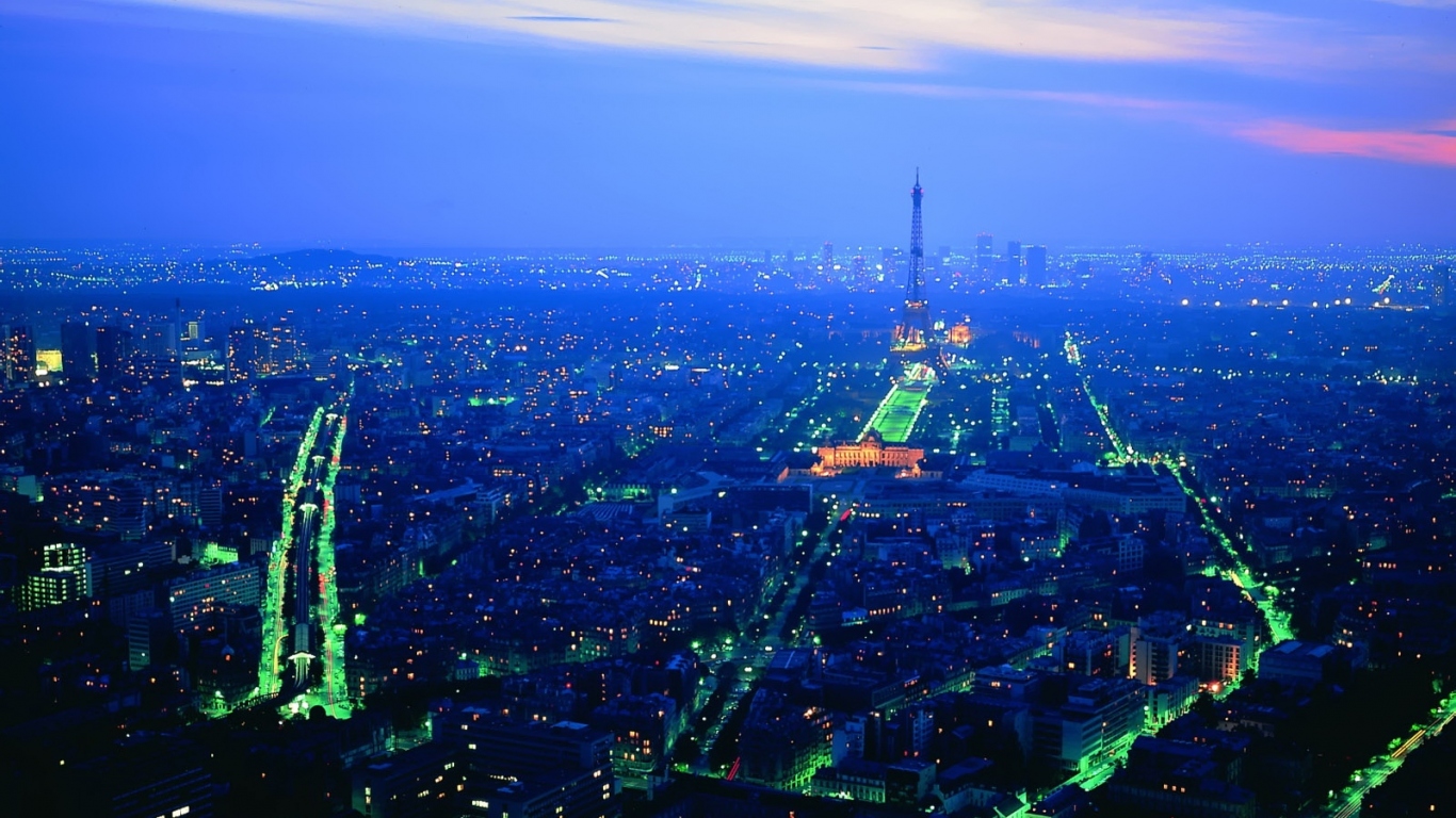 Париж сверху