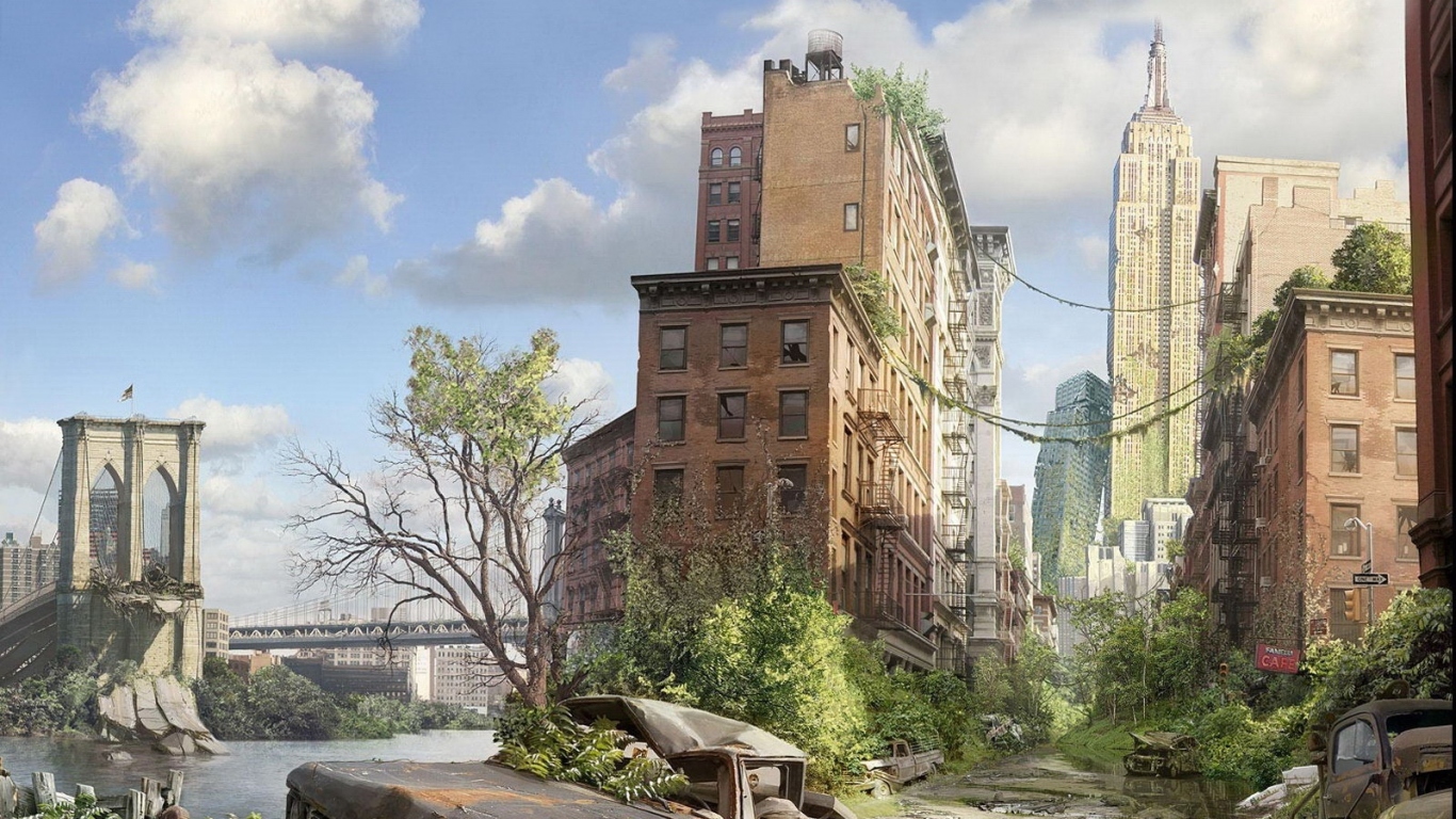 Заброшенный город