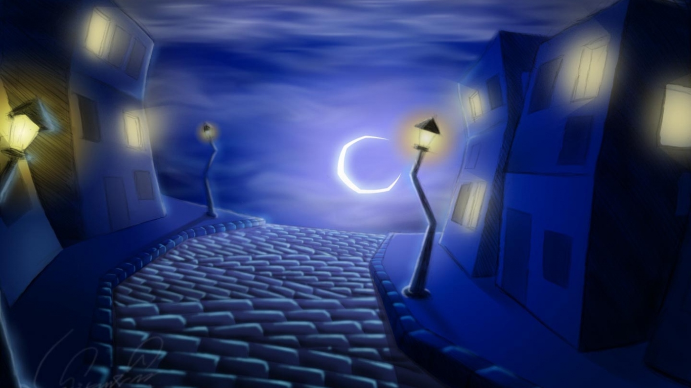 Ночь в городе