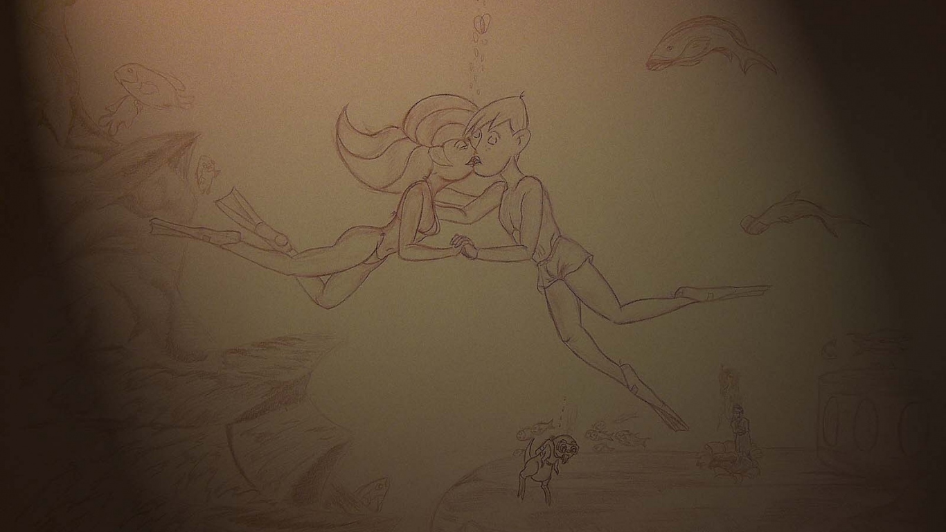 Подводный поцелуй