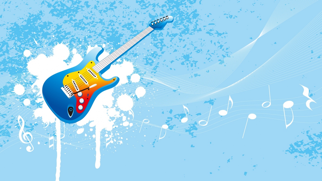 Голубая гитара