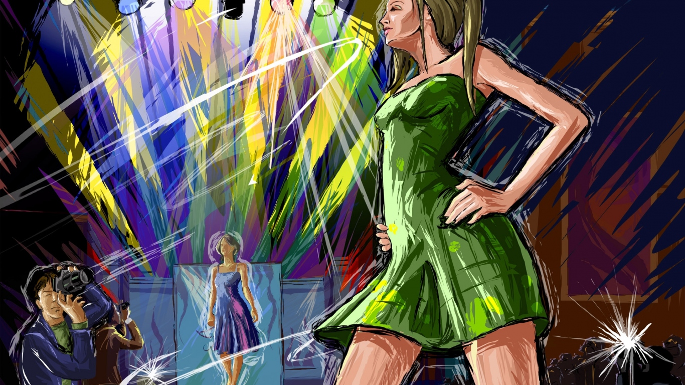 Показ модной одежды