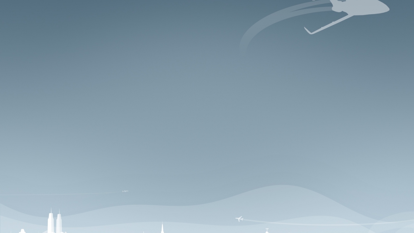 Полет над городом