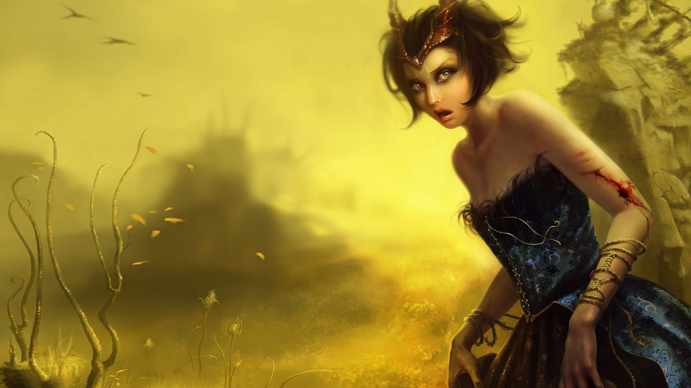 Девушка адских кровей