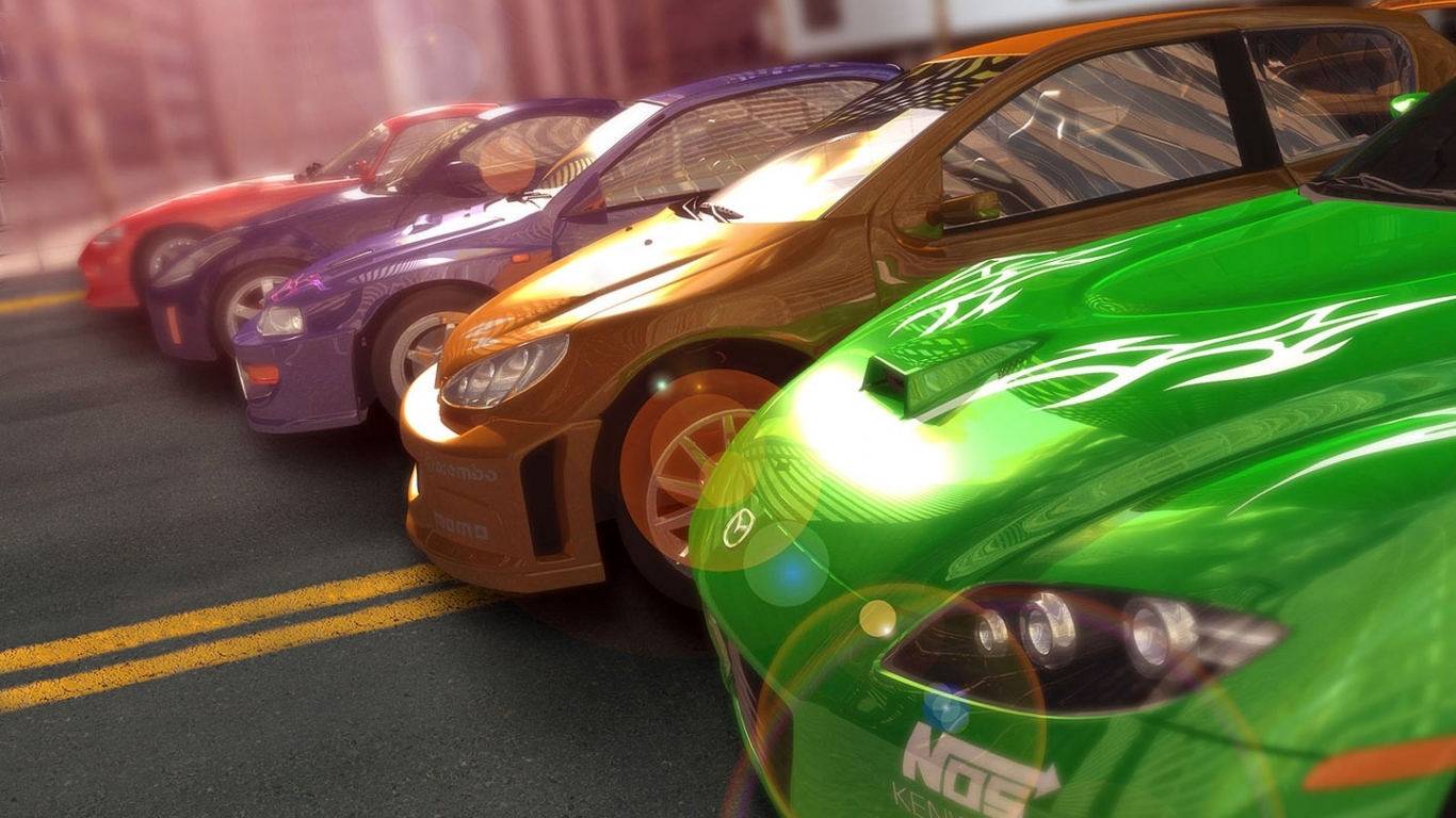 Авто на старте