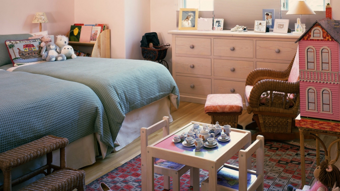 Красивый дизайн детской комнаты