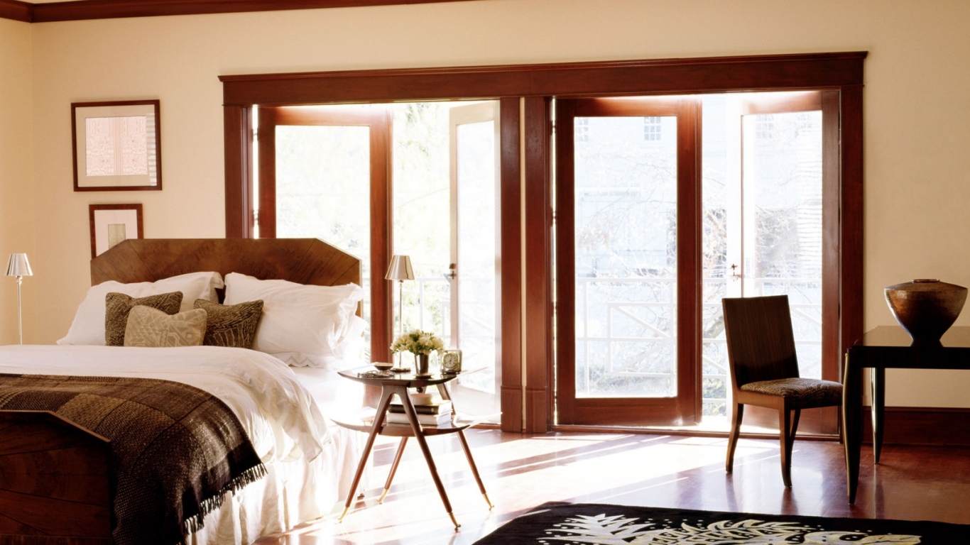 Спальня с выходом на террасу