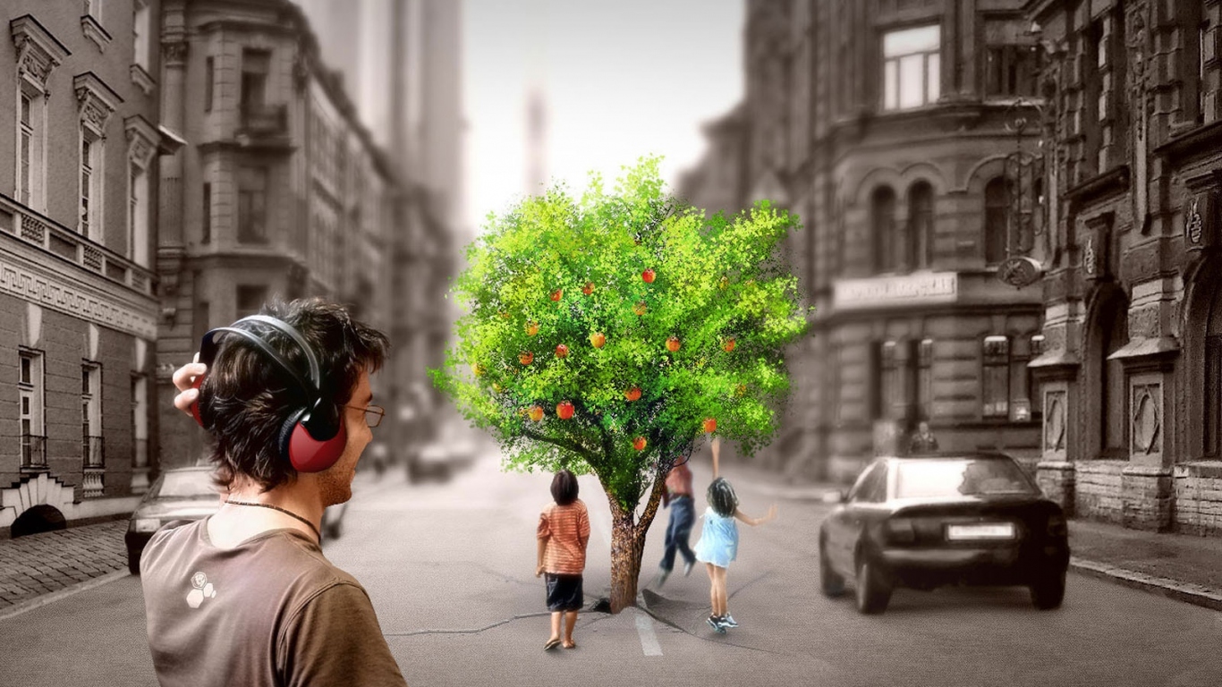 Дерево из сказки