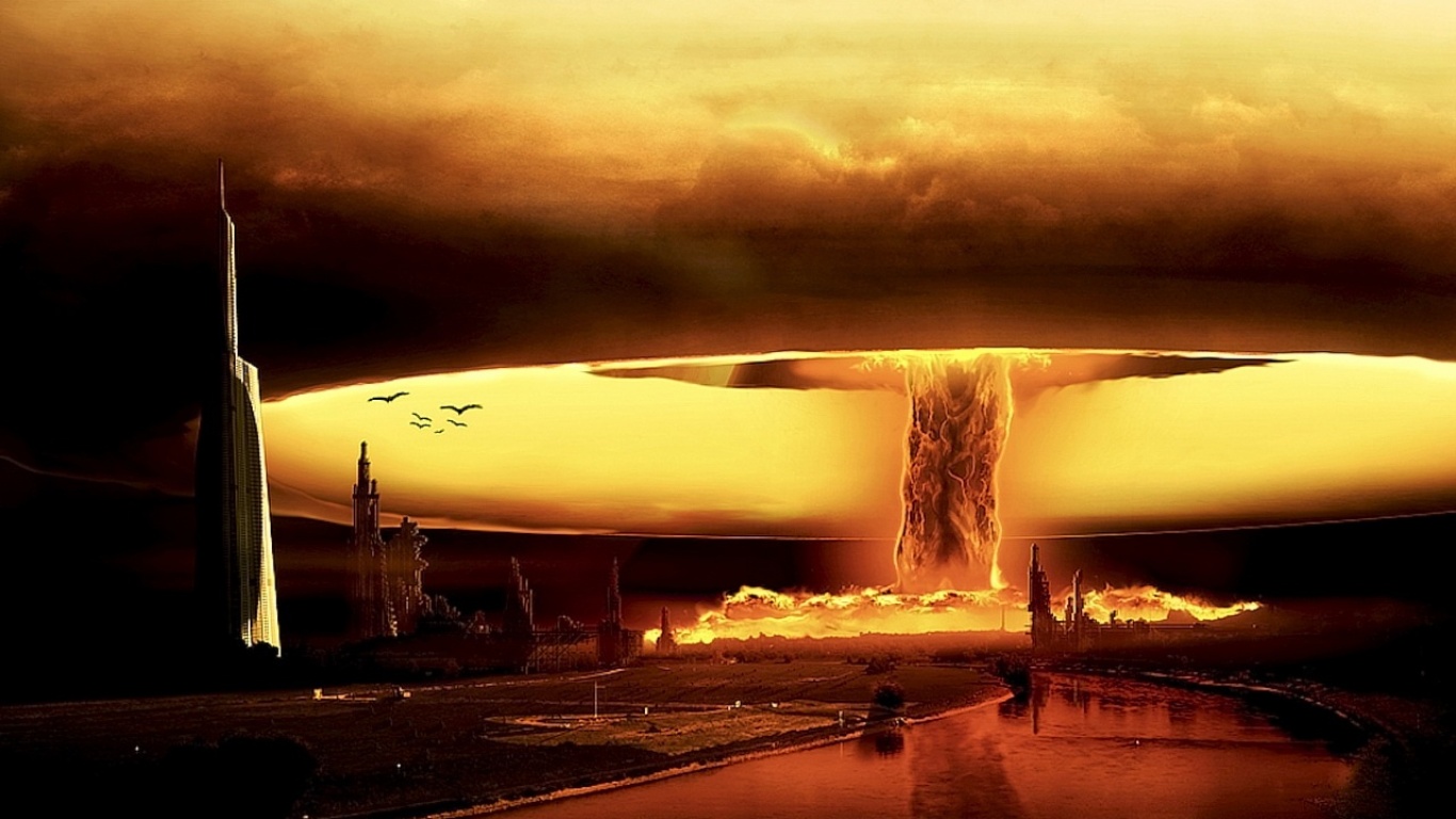 nuclear explosion wallpaper