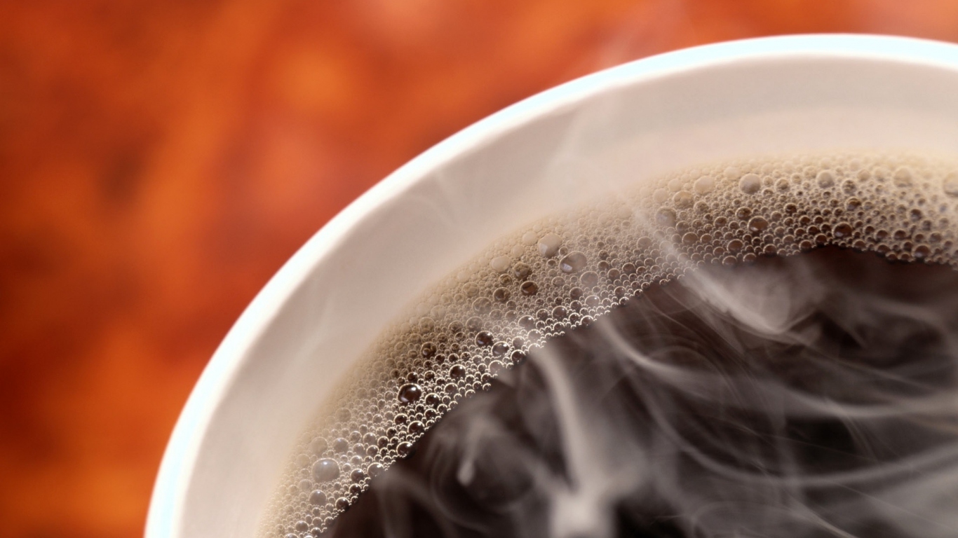 Горячий кофе