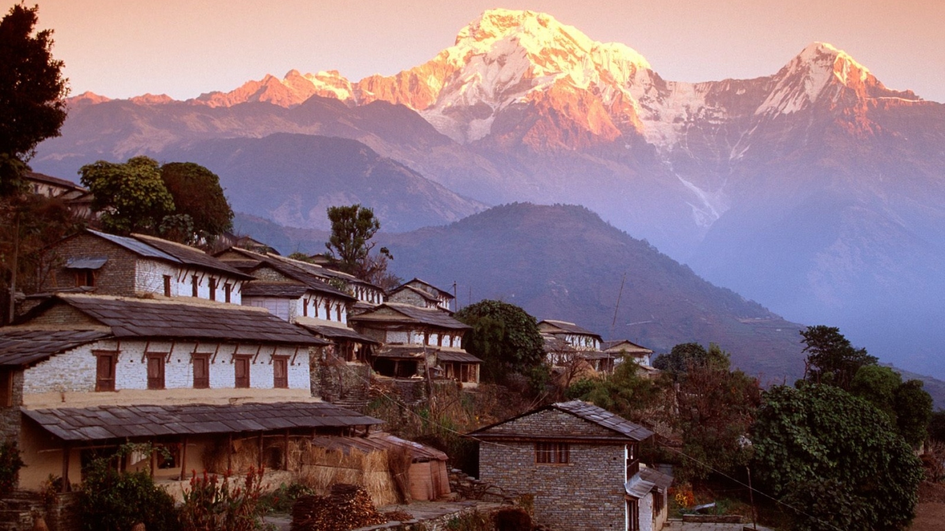 Деревня Ghandrung / Непал / Гималаи