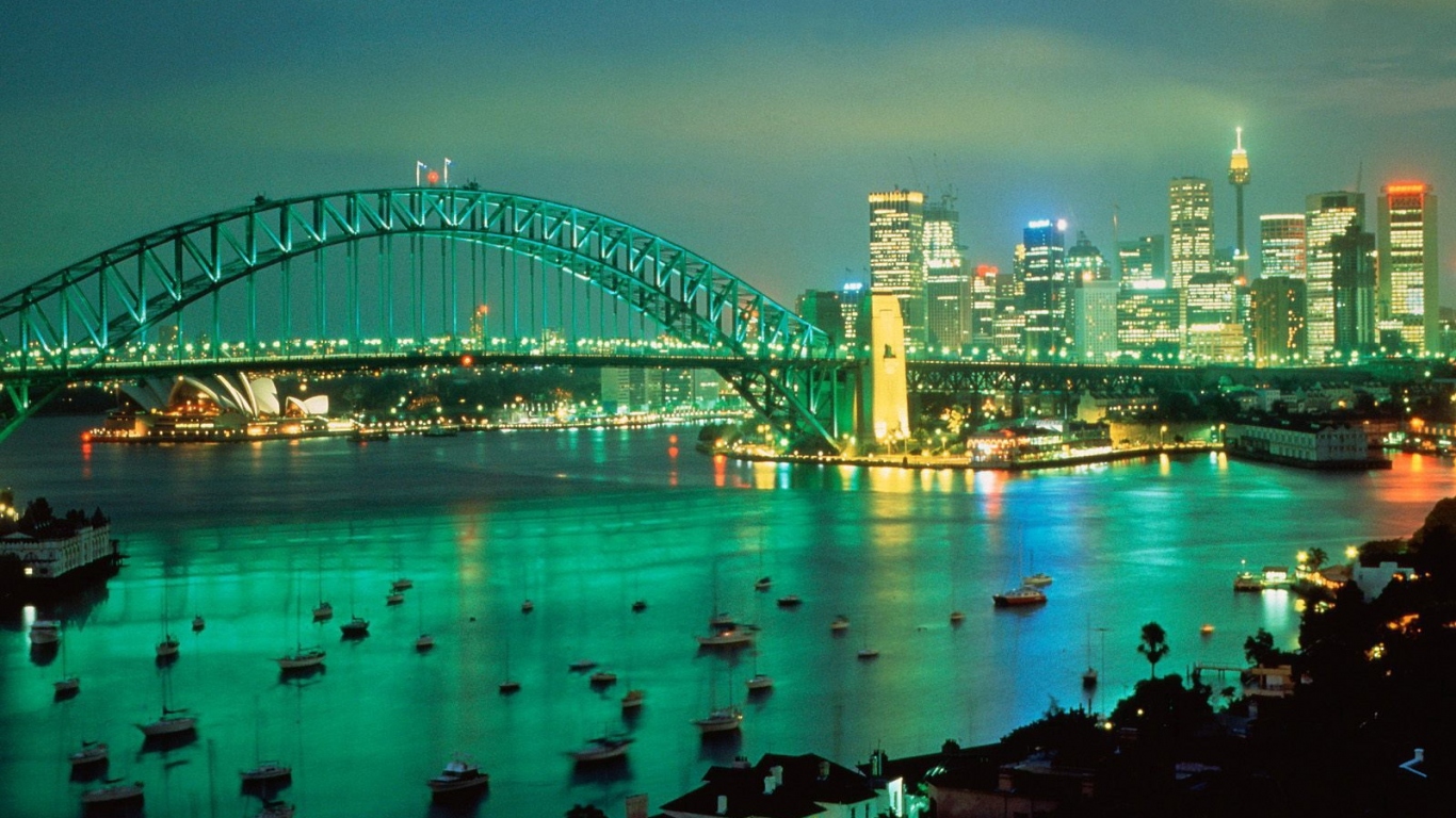 Сиднейская гавань в сумраке