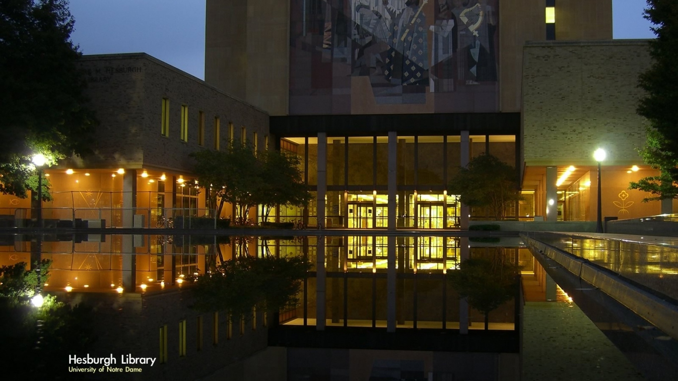 Библиотека Hesburgh Париж