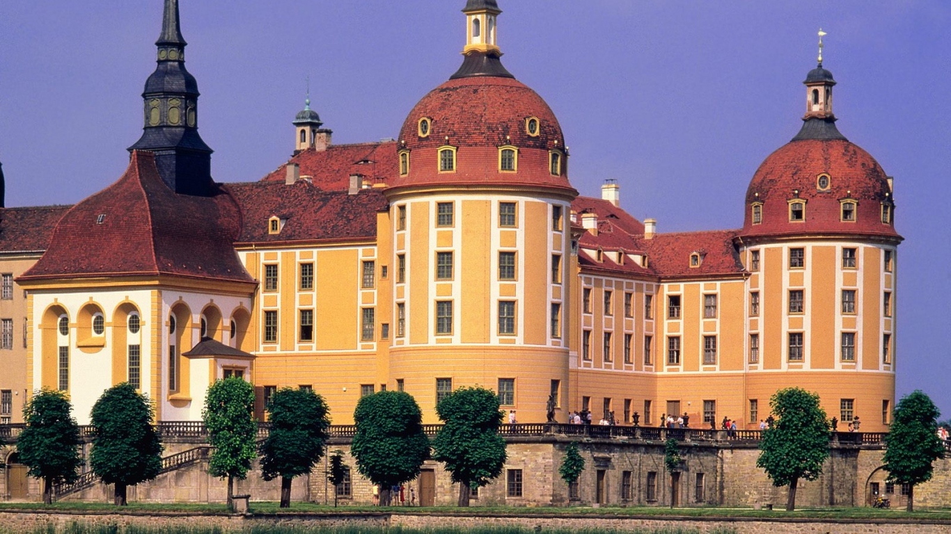 Замок Moritzburg