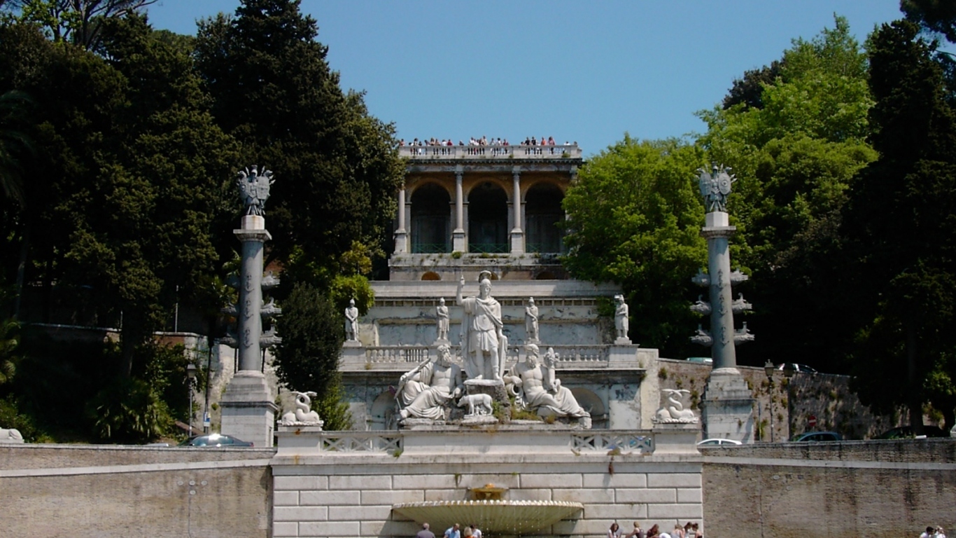Terrazza del Pinicio - Скульптуры Италии