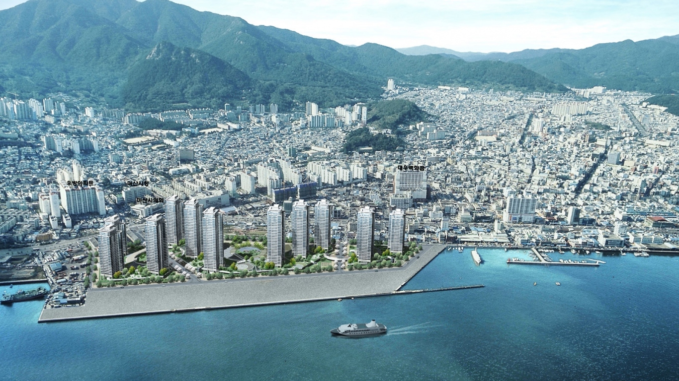 Прибрежный город