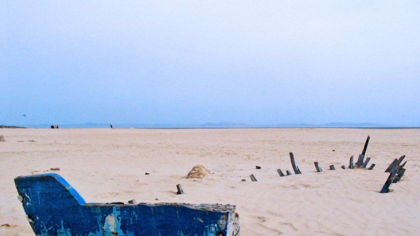 Лодка на Испанском побережье