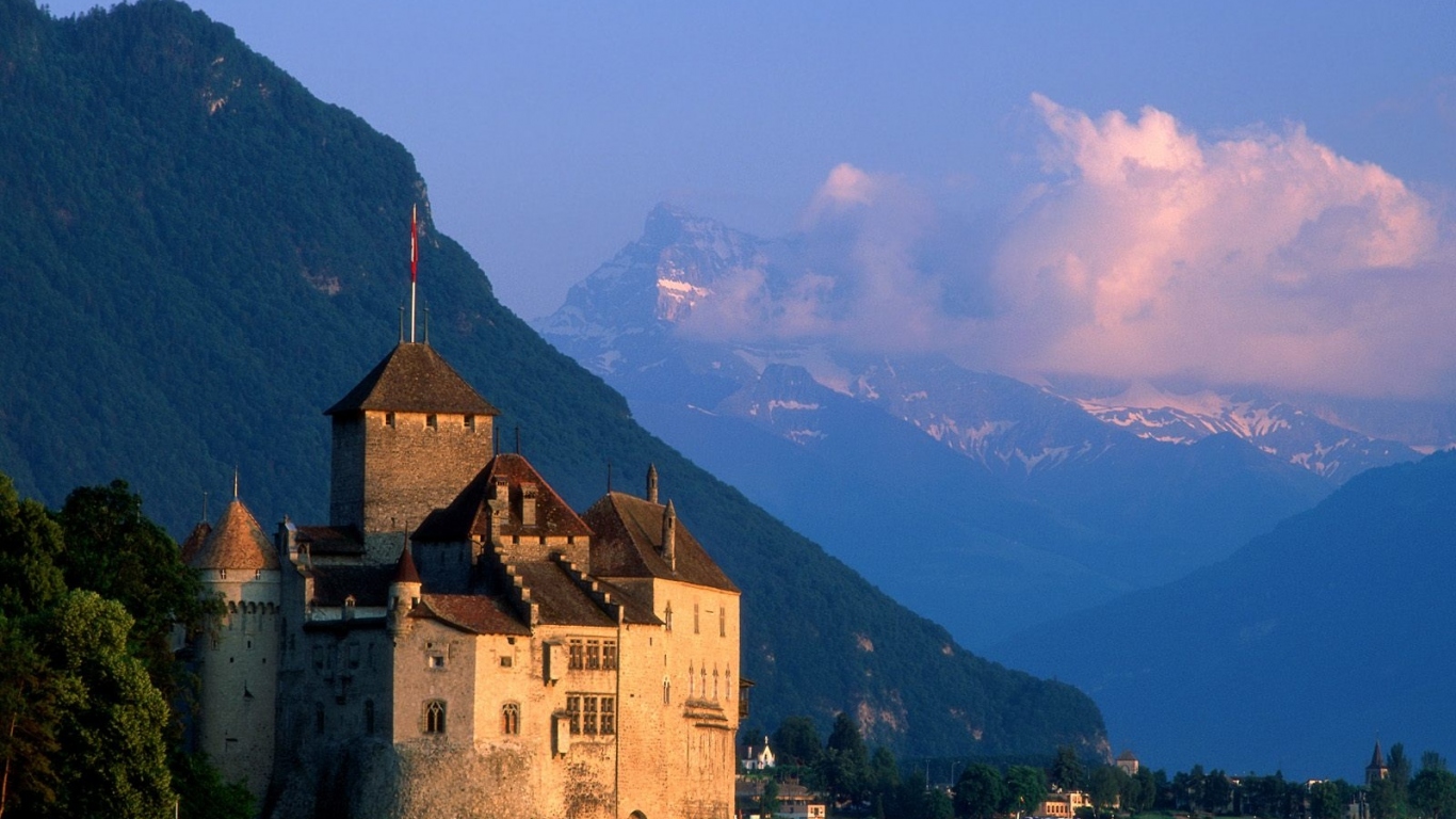 Замок de Chillon, Монтре
