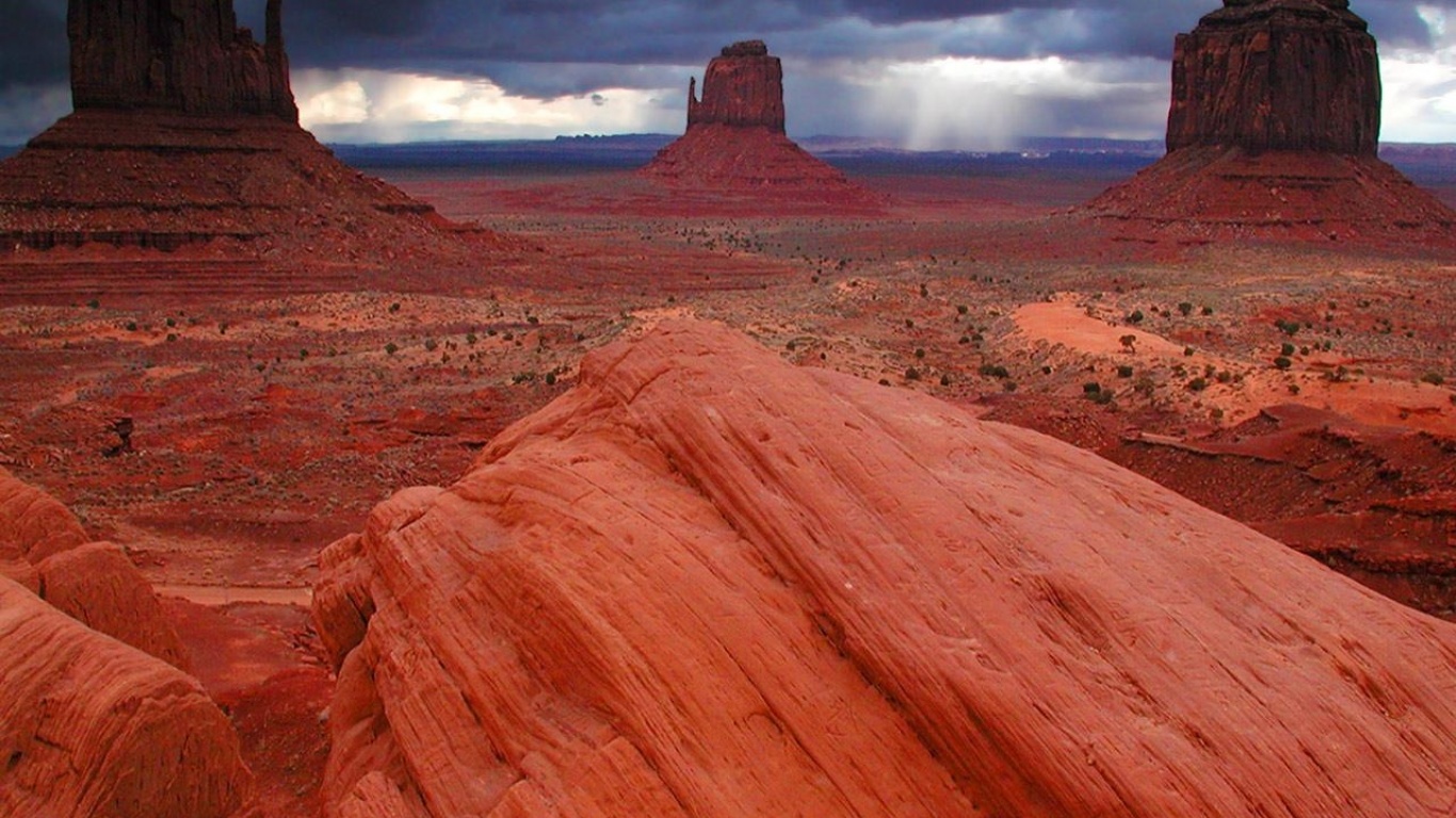Canyons and storms USA
