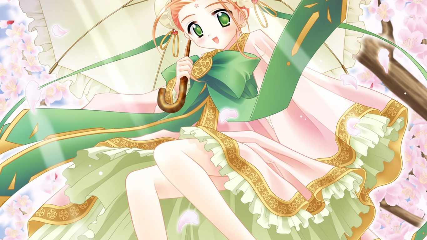 Девочка в розовом платье