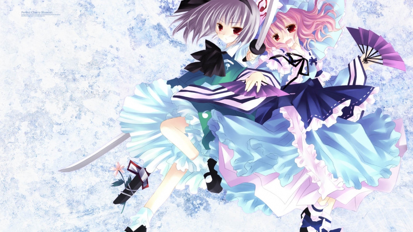 Аниме танец с мечами